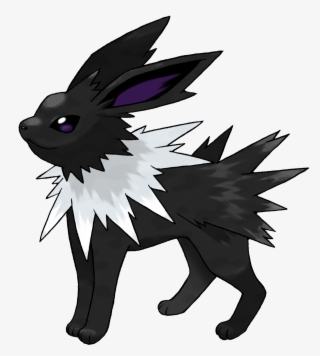 Black Jolteon - Jolteon Black And White