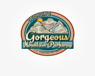 Georgia's Gorgeous Mountain Parkway Us Hiway 441 North - Label