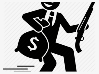 Thug Clipart Robber - Illustration