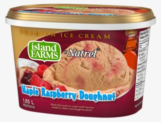 Maple Flavoured Ice Cream With Luscious Raspberry Ribbon - Island Farms