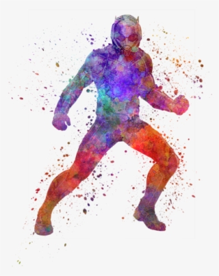 Bleed Area May Not Be Visible - Ant Man Watercolor