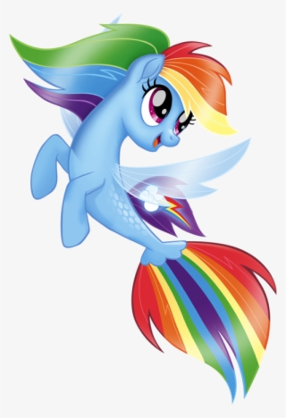 My Little Pony Mermaid Rainbow Dash