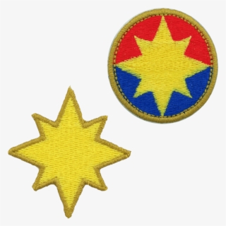 Captain Marvel Patches - Звезда 8 Конечная Вор