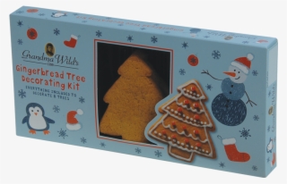 1435 Gingerbread Tree Biscuits With Decoration Option - Grandma Wilds Gingerbread Tree Decorating Kit