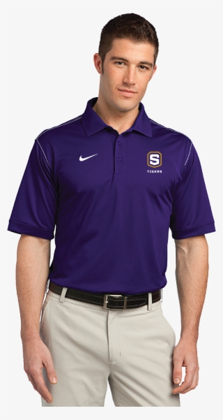 Nike Dri-fit Swoosh Pique Polo - Nike Golf Dri Fit Sport Swoosh Pique Polo