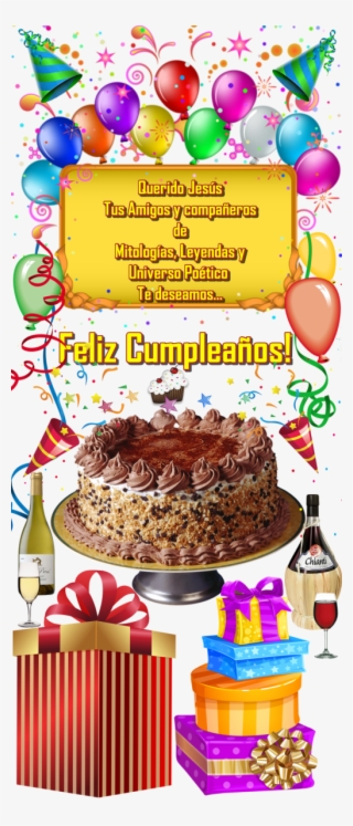 Feliz Cumpleaños, Querido Amigo - Chocolate Cake