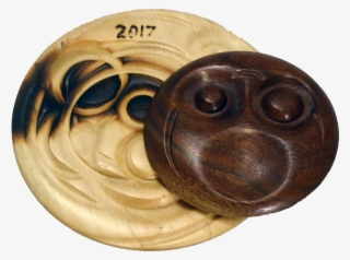 Wood Eclipse Broach - Artifact
