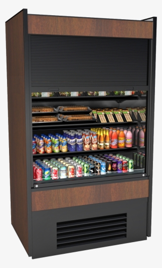 Air Screen Cooler W/ Health Saftey Lock - Display Case