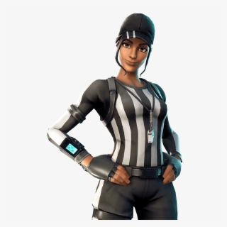 Whistle Warrior Outfit Featured Image - Girl Referee Skin Fortnite