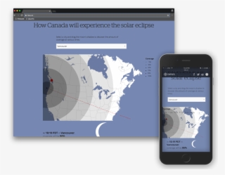 Does The “great American Eclipse” Include All Of North - Map