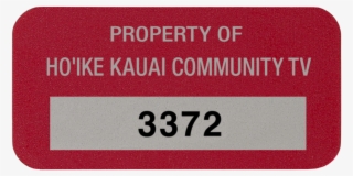 Duraguard® Custom Asset Tags - Mutiara Kata