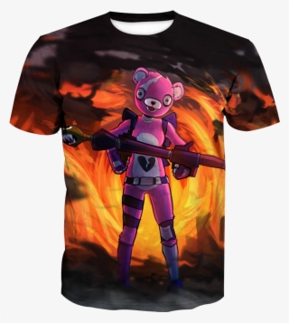 Pink Bear Skin Hoodie - T Shirt Fortnite Skin