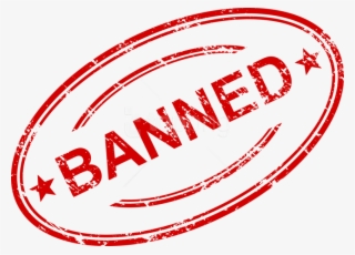 Free Png Banned Stamp Png Images Transparent - Banned Png Transparent