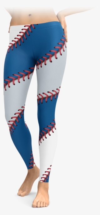 Baseball Stitch Leggings - Clothing