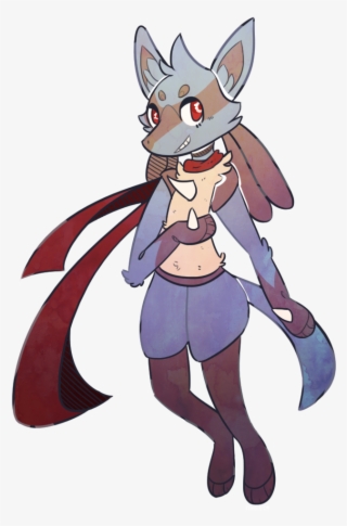 Lucario I Drew For An Old Friend - Cartoon