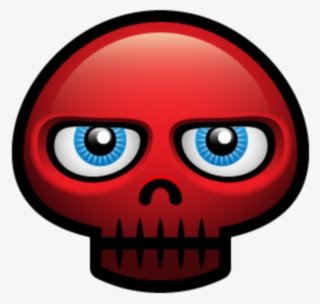 #mq #red #skull #skulls #emoji #emojis - Portable Network Graphics