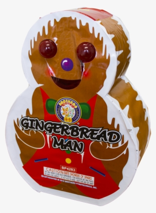 Bp4283 Gingerbread Man 8/1 - Illustration