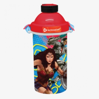Justice League 3d Bottle 500 Ml - Water Bottle