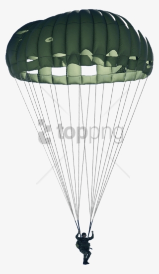 Free Png Green Military Parachute Png Image With Transparent - Fighter Jet Ejection Parachute