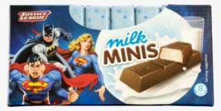 Justice League Milk Mini - Milk Minis