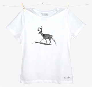 T-shirt Man “walking - Roe Deer