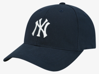New York Yankees Logo Curve Cap - New York Yankees Cap Navy Blue