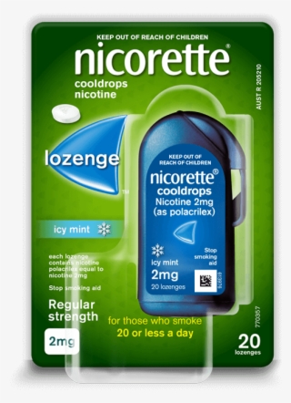 Nicorette Lozenge Icy Mint - Nicorette Lozenges