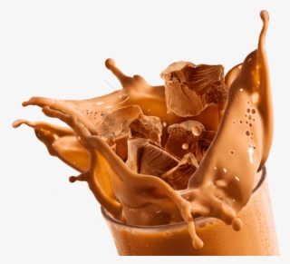 Free Png Download Chocolate Milk Splash Png Png Images - Cold Coffee Splash Png