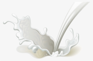 The Gallery For > Strawberry Milk Splash Png - Milk