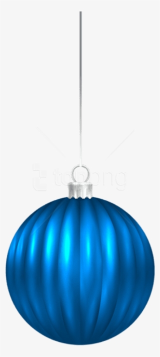 Blue Christmas Ball Ornament Png - Blue Xmas Ball Png