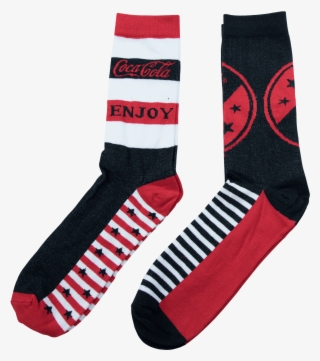 Coca-cola Script Men's Socks - Sock