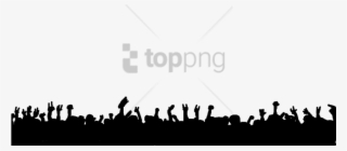 Free Png Crowd Png Png Image With Transparent Background - Silhouette