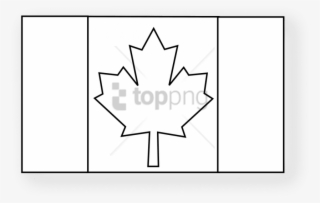 Free Png Download Canadian Flag Line Art Png Images - Canadian Flag Line Art