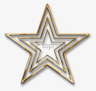 Free Png Gold Stars Png Png Image With Transparent - Star Logo Png 3d