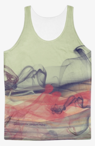 Green Smoke Tank Top - Active Tank