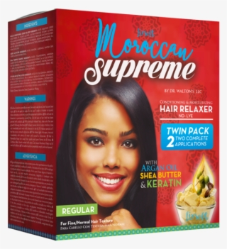 Moroccan Supreme Hair Relaxer W Argan Oil Shea Butter - Supreme Moroccan