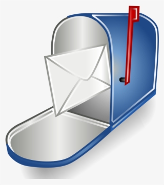 File - Mailbox - Svg - Open Mail Box Png
