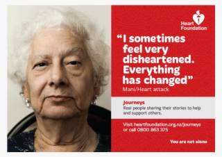 Journeys Promotional A5 Postcard - Senior Citizen