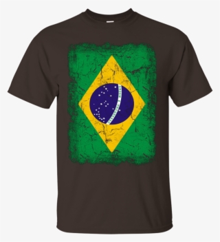 Flag Of Brazil Shirt Distressed Brasil Flag Tshirt - Shirt