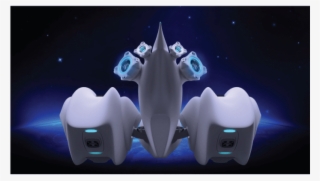 Maya, Alien Spaceship - Robot