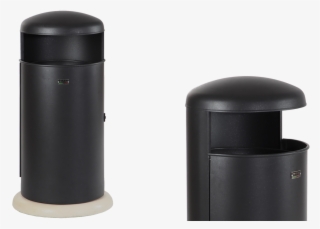 Metal And Concrete Container For Urban Waste Collection - Urban Trash Png