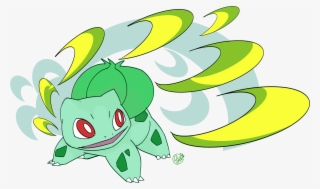 #001 Bulbasaur Used Razor Leaf And Vine Whip - Draw Pokemon With Attack