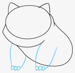 How To Draw Bulbasaur - Line Art