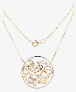 Gaia Fine Cirrus Pendant Necklace - Locket