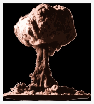 Mushroom Cloud Explosion Transparent Background