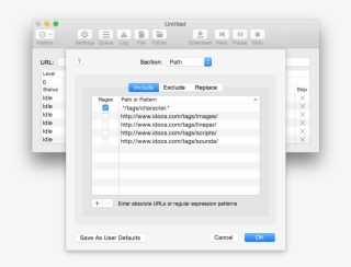 The Path Section Of The Settings Dialog Lets You Specify - Enter Path