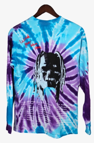 Travis Scott Astroworld Tie Dye Long Sleeve - Travis Scott Tie Dye Shirt