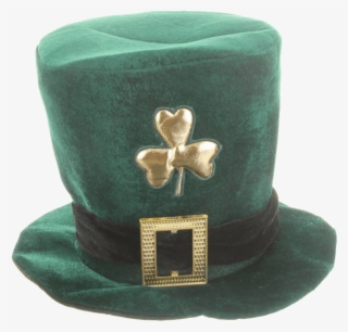 Green Velvet Leprechaun Hat - Hatt