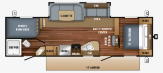 Interior Color - Tumbleweed - 2018 Jay Flight 32bhds