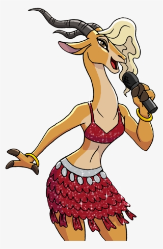Gazelle Clipart Zootopia - Cartoon